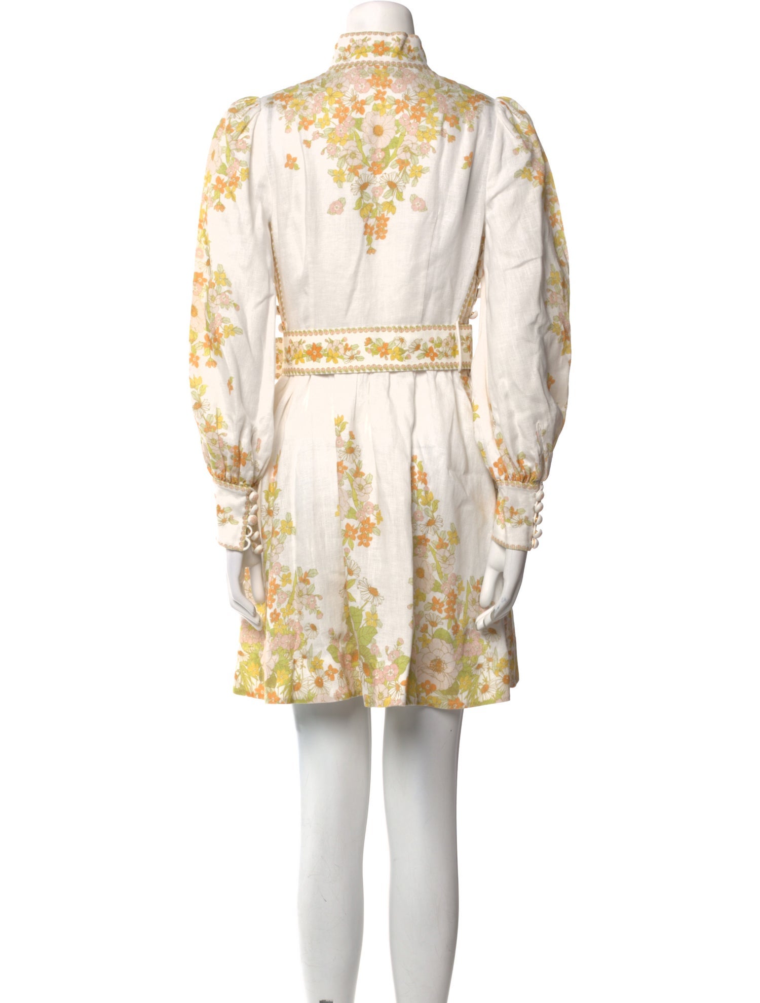 Zimmermann Linen Mini Dress